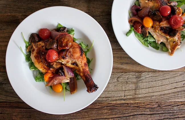 Balsamic-Roast-Chicken-With-Tomatoes-and-Mushrooms-5