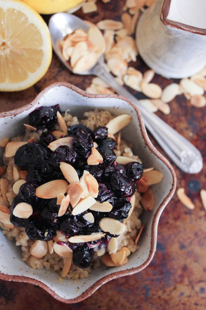 vegan-lemon-breakfast-quinoa-with-toasted-almonds-and-blueberry-compote-6