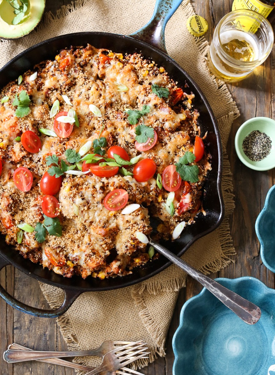 barbecue-chicken-quinoa-casserole-4