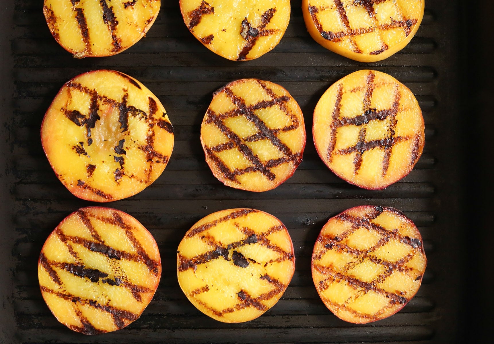 Grilled-Peach-Toast-with-Burrata-Basil-Honey-step-2