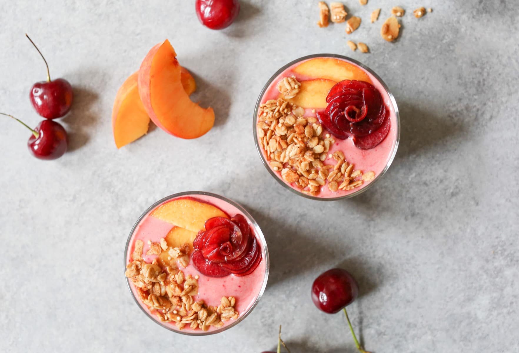 Peach-Cherry-Smoothie-and-Chia-Pudding-Parfaits-6