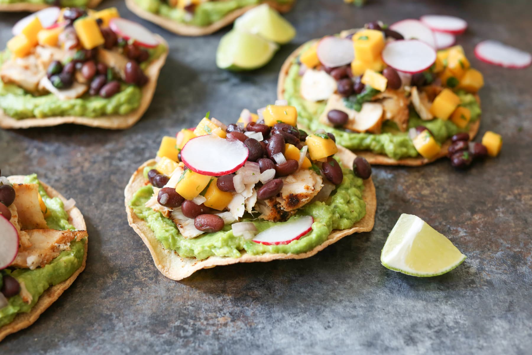 Grilled-Tuna-Tostadas-with-Black-Bean-Mango-Salsa-and-Avocado-8