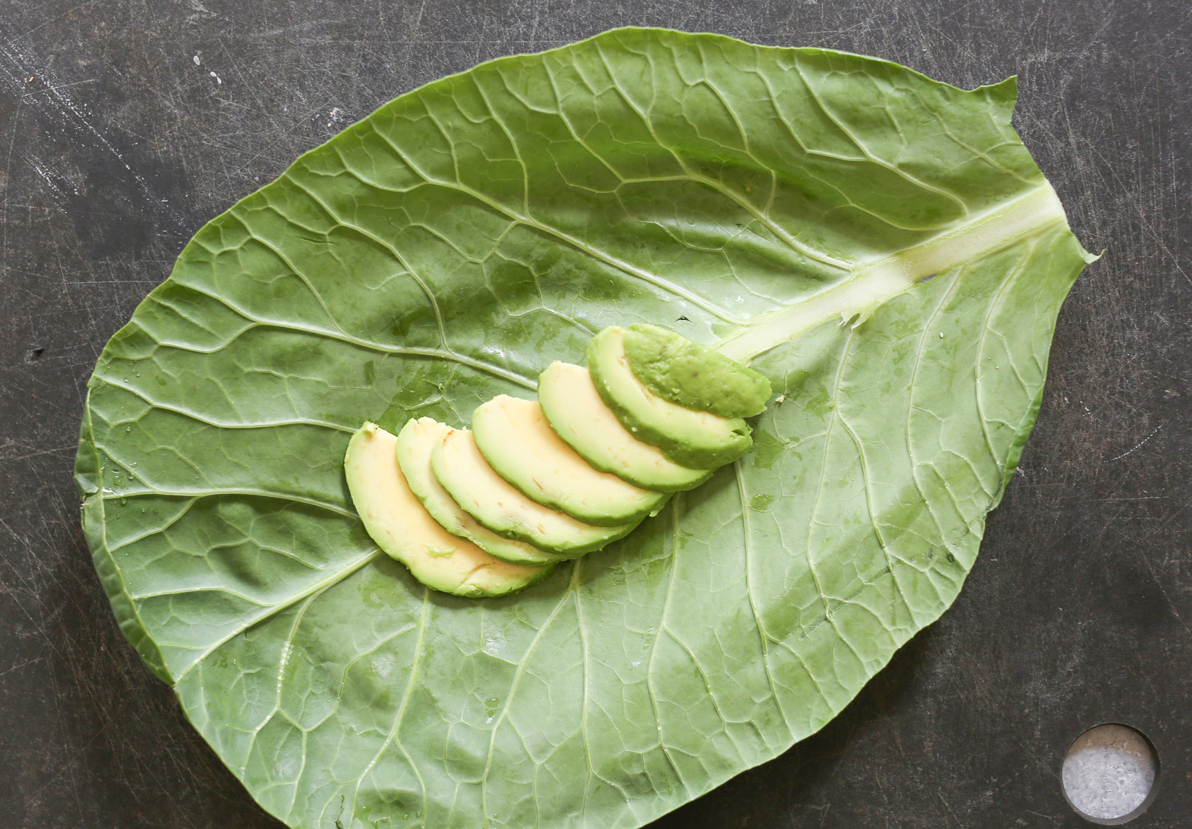 sriracha-chicken-salad-collard-wraps-with-mango-avocado-and-slaw-step-6