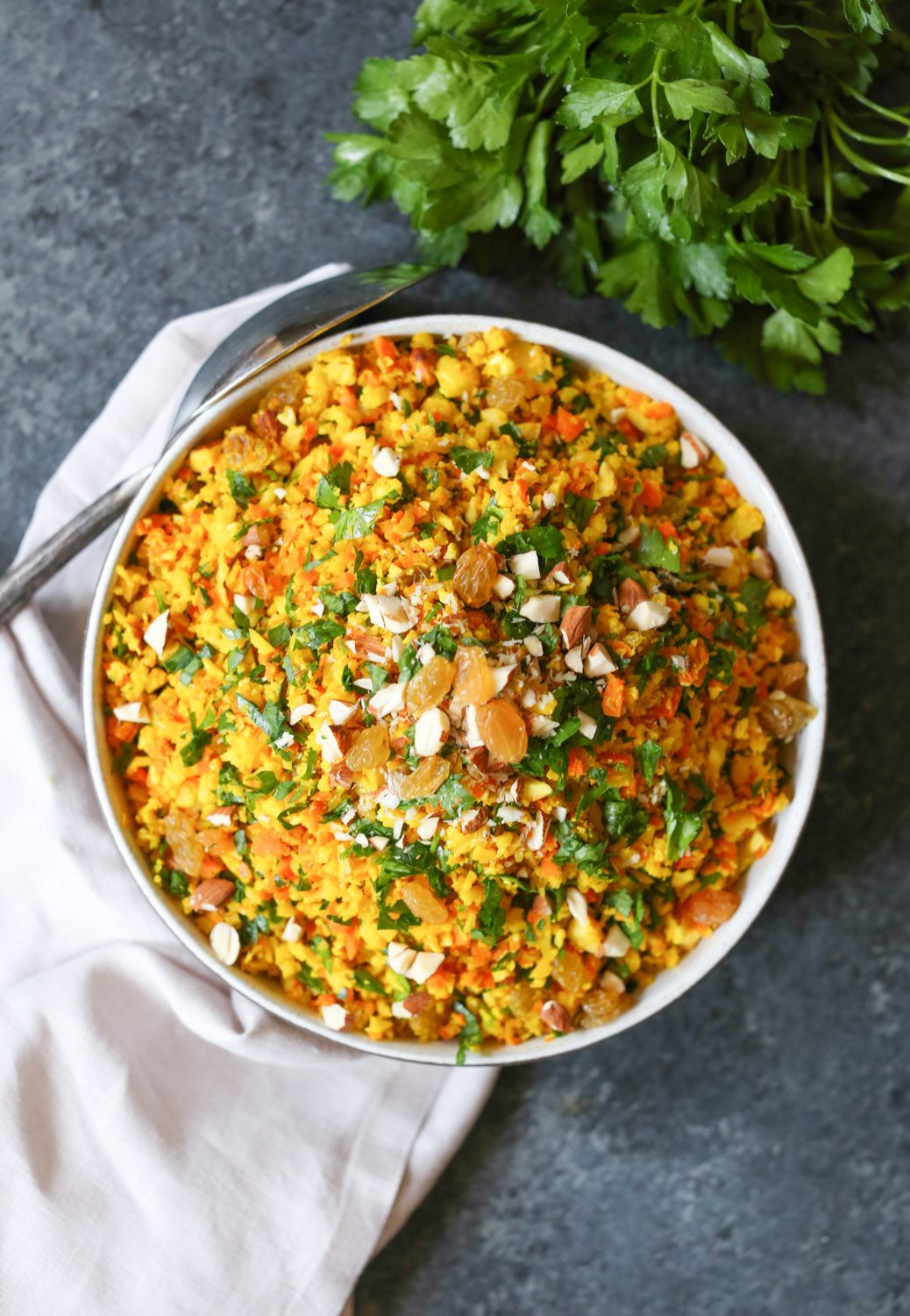 cauliflower-carrot golden rice