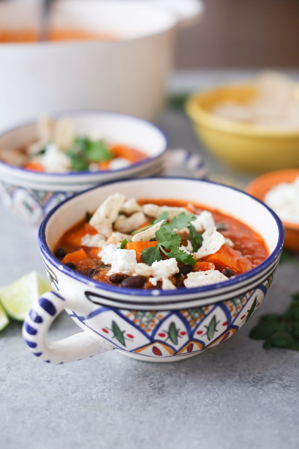 Mexican Sweet Potato and Black Bean Stew