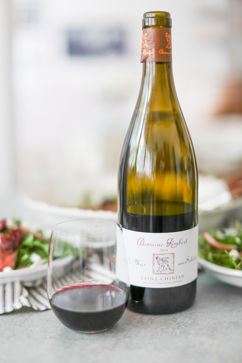 Grilled Steak and Arugula Salad with Balsamic Cherries