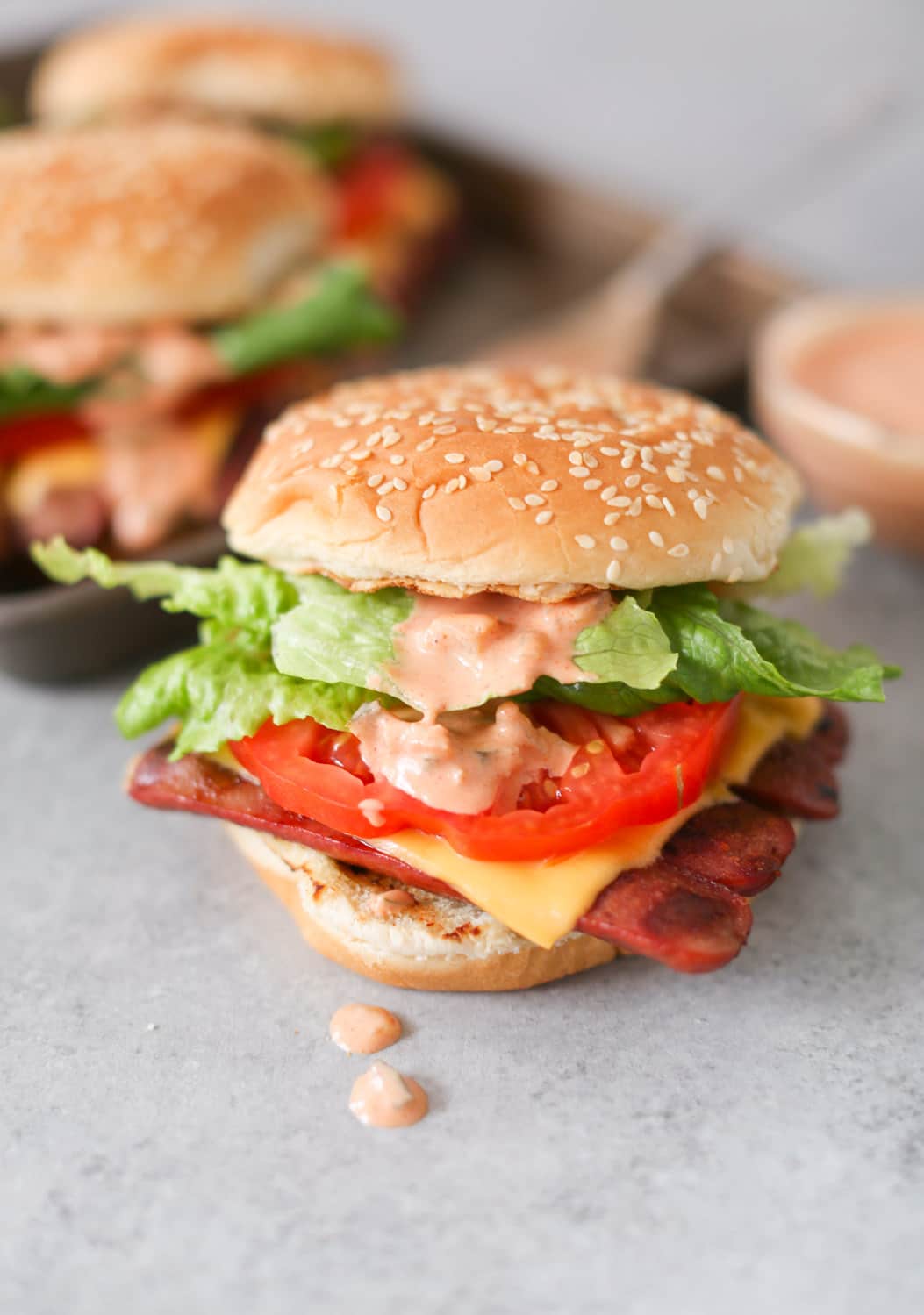 Cheeseburger Dogs with Special Sauce