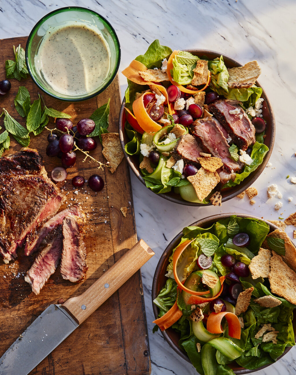 Za'atar Steak Salad from Serena Wolf's cookbook "You Do You"